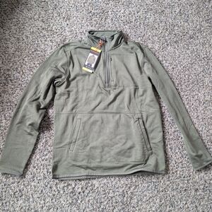 Merrell Olive Green Half-Zip Pullover